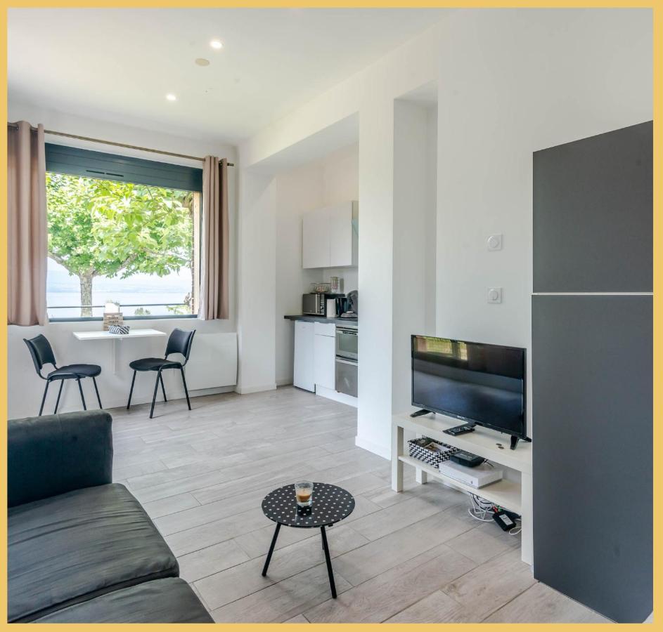 Appartement Cozy 2 Panoramique Lac Leman Thonon-Les-Bains Exterior foto
